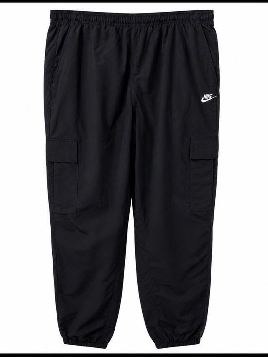 Nike Other - Nike Black Cargo Jogger Pants with Elastic Cuffs